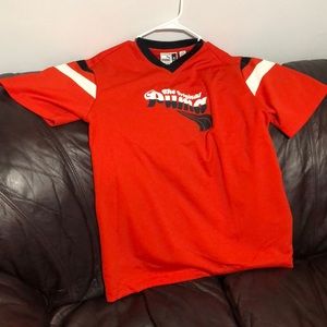 Puma spell out logo v neck